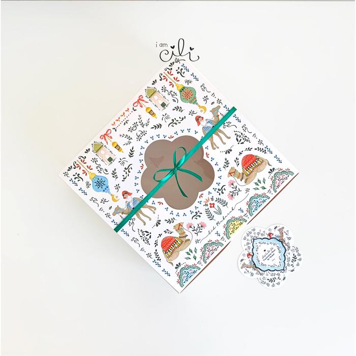 Gambar (BOX 25 X 25 X 10 cm LEBARAN) kotak kue bolu lapis legit (isi 10) - BOX BAKHTIA25 dari i am CiLi Kota Tangerang Tokopedia