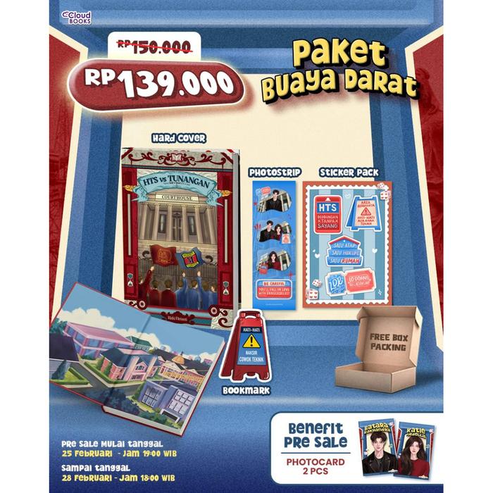 Gambar Buku Novel HTS Vs Tunangan - Rizki Fitrianti - Cloud Books - Bumifiksi - Dipesan 25 Feb - BUAYA DARAT dari Bumi Fiksi Makassar undefined Tokopedia