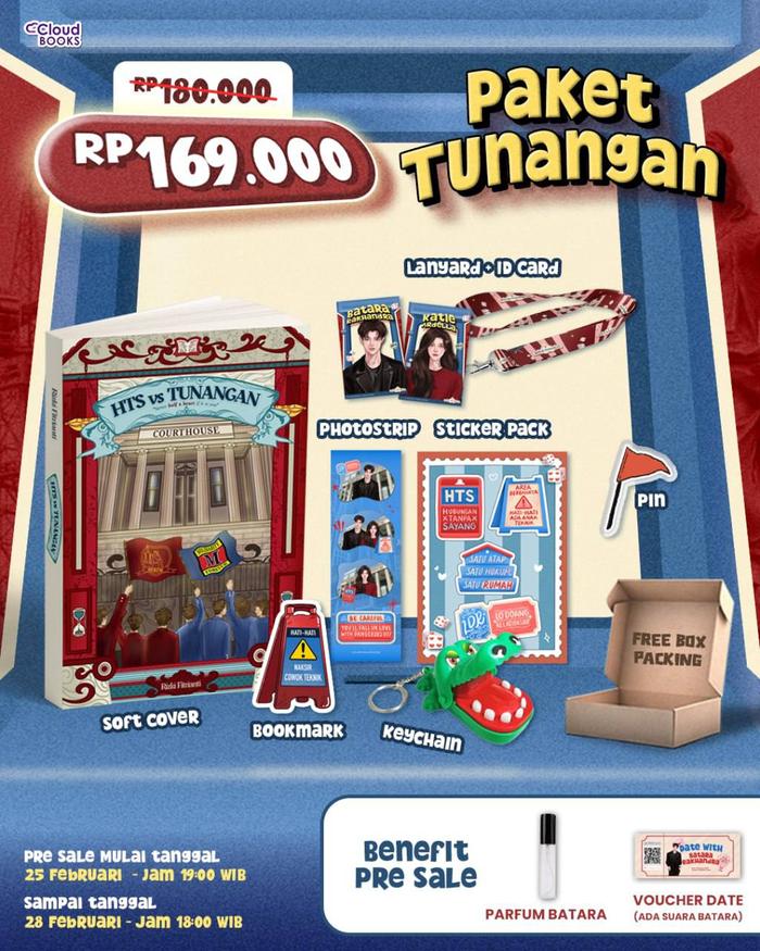 Gambar PRE ORDER - Buku Novel - HTS vs Tunangan - Rizki Febrianti - Cloudbook Publishing - Bumifiksi - TUNANGAN dari BumifiksiJogjakarta undefined Tokopedia