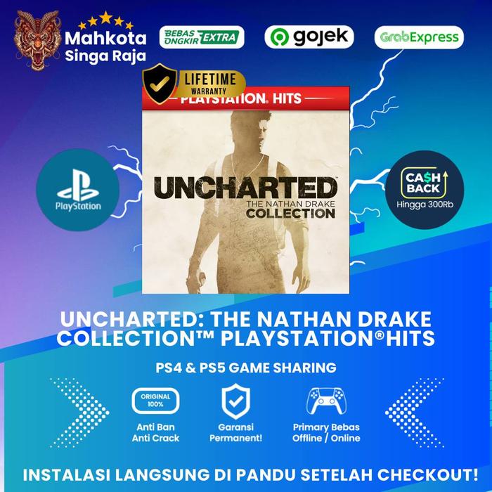 Uncharted: The Nathan Drake Collection Playstation Hits PS5 PS4  PlayStation 4, Primary Card