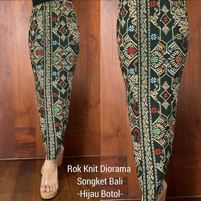 Model Rok Bali Jual ROK KNIT STRETCH DIORAMA SONGKET BALI | Rok Bawahan Kebaya Wanita ...