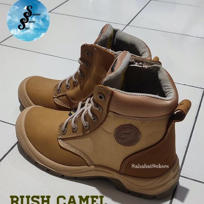 Gambar Sepatu Safety JOGGER RUSH CAMEL S3 SRC - CAMEL, 38 dari warung ecin undefined Tokopedia