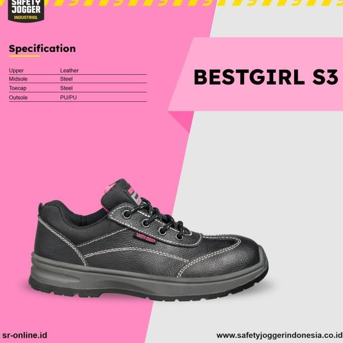 Gambar Sepatu Safety Jogger Bestgirl S3 SRC - 36 dari warungitim undefined Tokopedia
