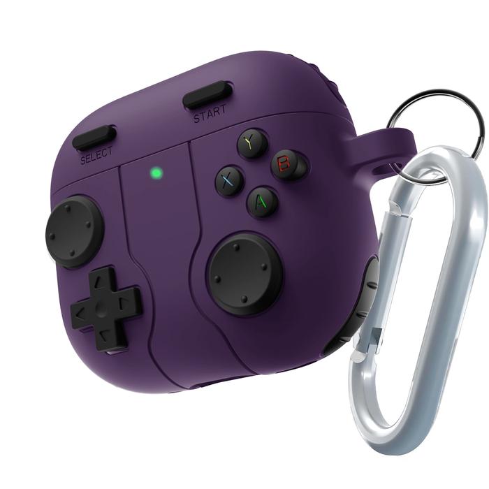 Gambar Silicone Case for AirPods Pro 3/2 AirPods 4 Getgard Playz Cute Casing Silikon Keychain - Deep Purple, AirPods Pro 2 dari GET-WID undefined Tokopedia