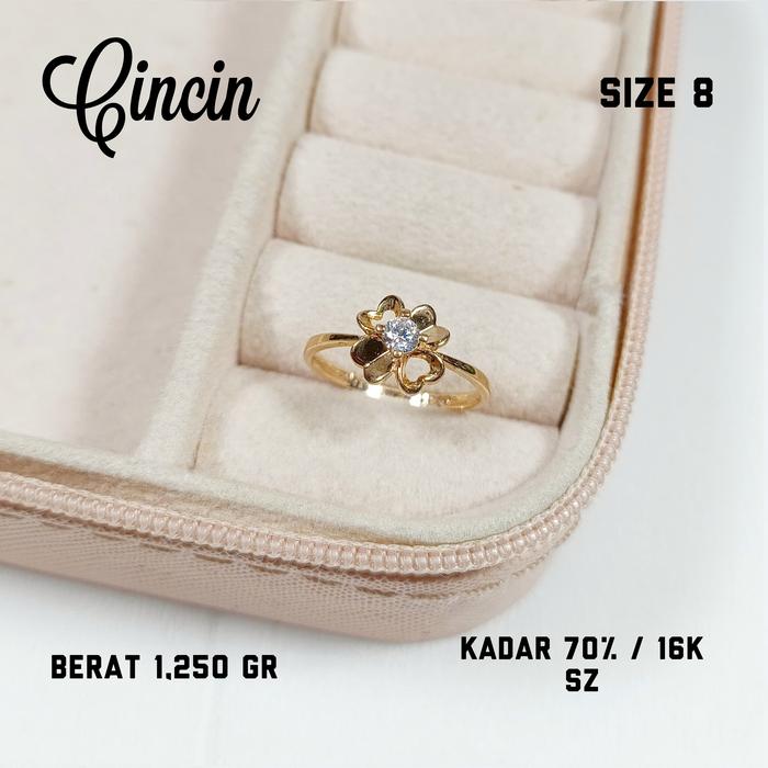 Gambar [COD X] Cincin Emas Kadar 70% 16K 137 dari salim najih undefined Tokopedia