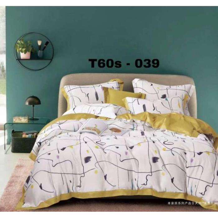 Gambar New !!! promo murah kain meteran sprei sutra organik tencel 60s motif abstract - Multicolor dari Indah Sprei 25 undefined Tokopedia