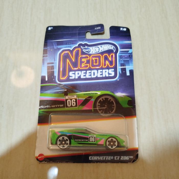Gambar HOTWHEELS NEONSPEEDERS CORVETTE C7 Z06 ORIGINAL dari cars&games.ID undefined Tokopedia