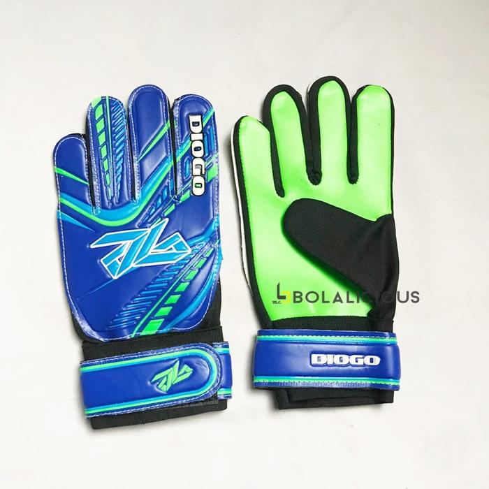 Gambar Sarung Tangan Kiper Diogo Anak Junior - Biru, 5 dari bolalicious.id undefined 2 Tokopedia