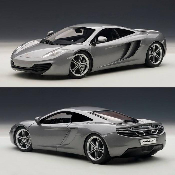 1/18 マクラーレン 12C シルバー Mclaren 12C silver オートアート Autoart