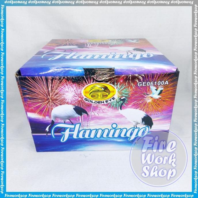 Gambar KEMBANG API CAKE 100-TEMBAKAN 0.6" (CAKE FIREWORKS 100-SHOTS 0.6") BESTQUALITY - Flamingo dari RD SELLER01 undefined Tokopedia