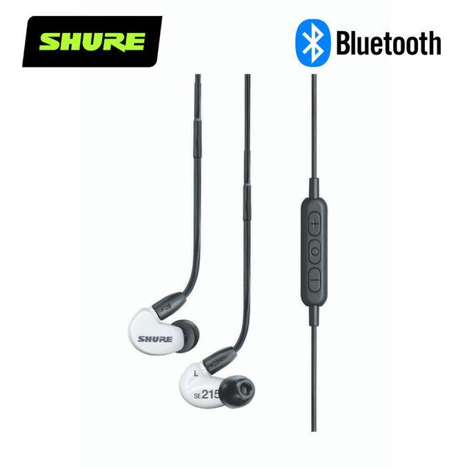 Gambar SHURE SE215 - BT1A WIRELESS BLUETOOTH SOUND ISOLATING EARPHONE - Putih, 0 dari V_store85 undefined Tokopedia