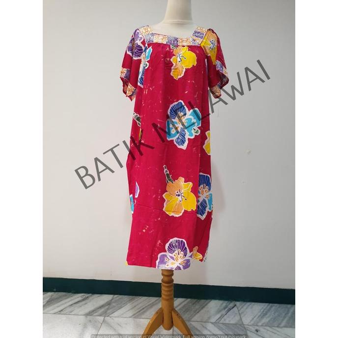 Gambar Daster batik PREMIUM SUNAN ORI Rayon Adem Rahlan XXL - Merah C dari BATIK-jawa undefined 4 Tokopedia