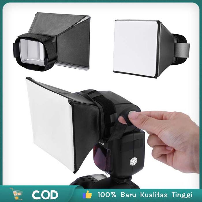 Gambar Softbox Flash Mini Softbox Flash Softbox Lighting Mini Sofbox Diffuser Lampu Kilat dari Berkah Bazaar 668 undefined Tokopedia