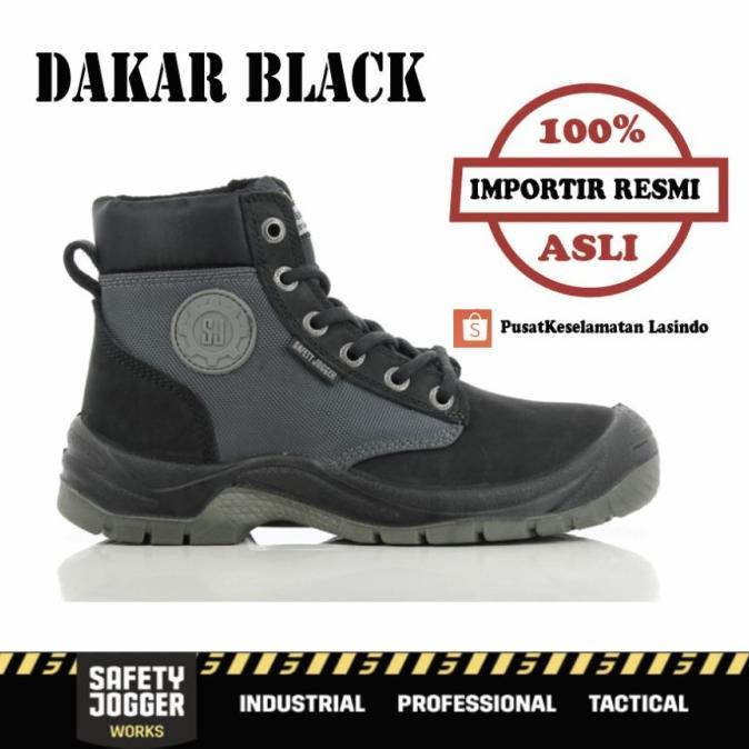 Gambar sepatu safety Jogger DAKAR S3 original - Hitam dari oesonaindah undefined Tokopedia