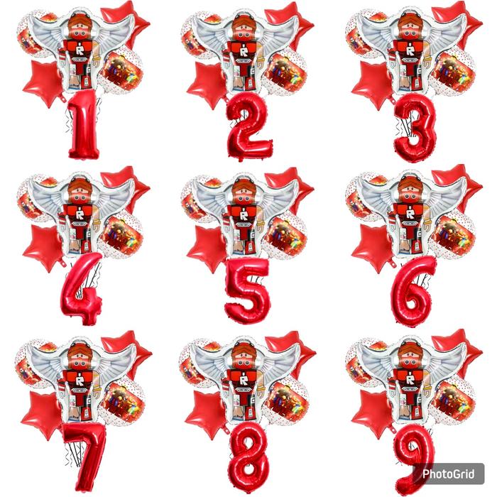 Gambar Paket Balon Roblox Angka Game - Sayap Merah, 1 dari Balloonland Shop undefined 4 Tokopedia