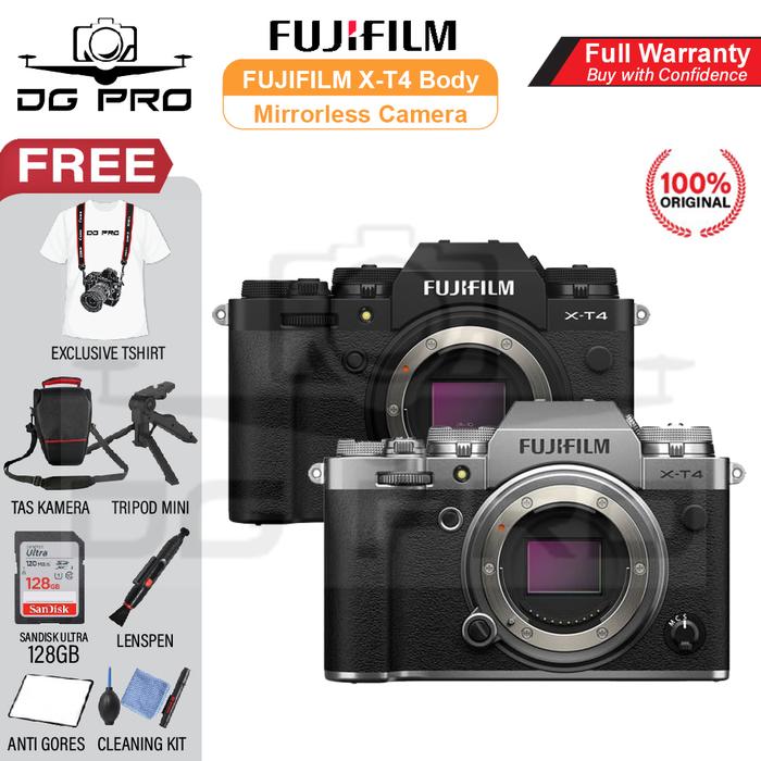 Jual Fujifilm Fuji XT4 XT-4 Body Only Original BO X-T4 Camera