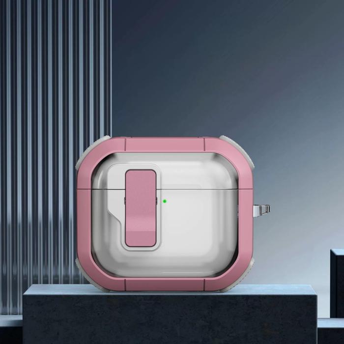 Gambar Case AirPods 4 Getgard Trend with Lock Shockproof Casing - Pink dari GET-WID undefined Tokopedia