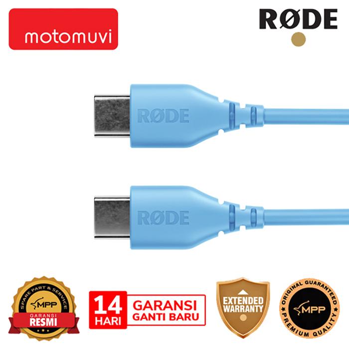 Gambar Rode SC22 USB-C to USB-C Cable (30cm) Mikrofon - Biru dari Motomuvi undefined Tokopedia