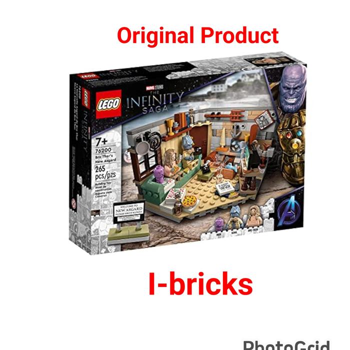 Jual Lego Super Heroes 76200 Bro Thor's New Asgard Kota