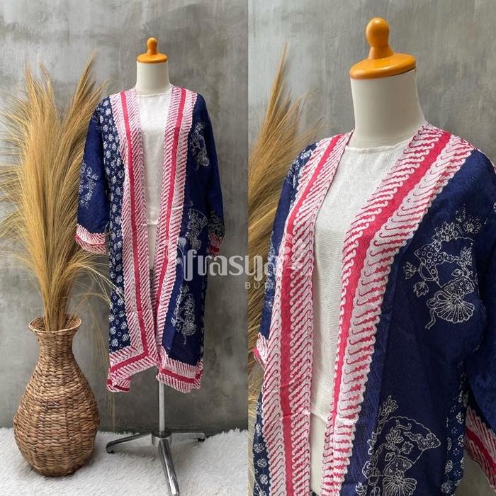 Gambar [NEW] FRASYA BUTIK | EXCLUSIVE SERIES KEBAYA OUTER LACE RENDA KAFTAN BATIK VISCOSE - Kode 29 dari Satya Bahagia Indonesia undefined 2 Tokopedia