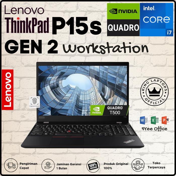 Jual Lenovo ThinkPad P15s Gen 2-i7-1165G7-32GB RAM-512GB SSD