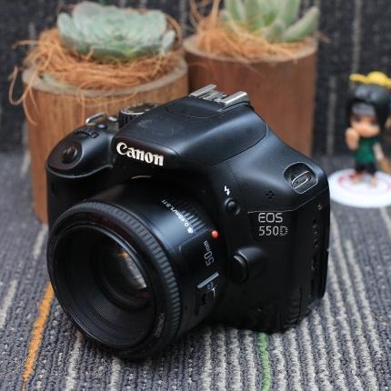 Jual NEW Canon 550D Lensa Fix YN 50mm Yongnuo Kamera DSLR
