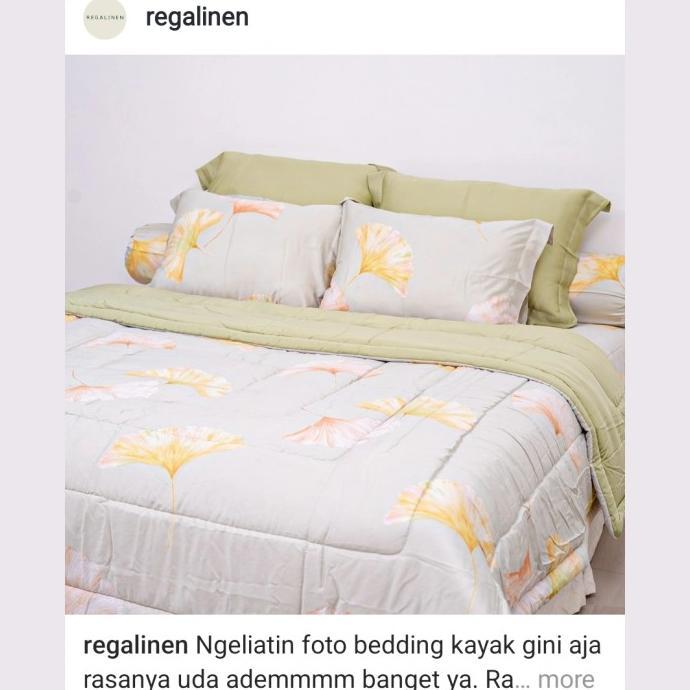 Gambar GRPL. REGALINEN Extra Soft Series Cellulose Fiber TENCEL Bedding - Single 100x200, Bed Sheet Set dari Groairp lamajaa64 undefined Tokopedia
