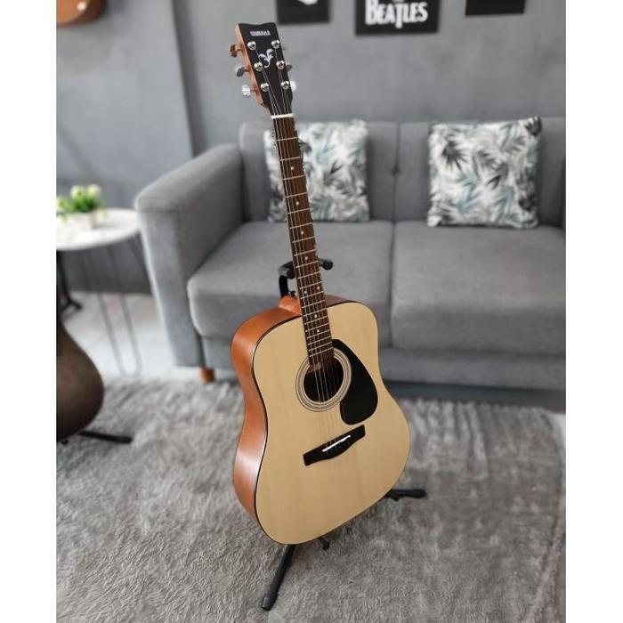 Gambar Gitar akustik ELEKTRIK LCD tuner yammaha f310. free packing kayu - Krem akustik, Gitar saja dari ELSTORE226 undefined Tokopedia