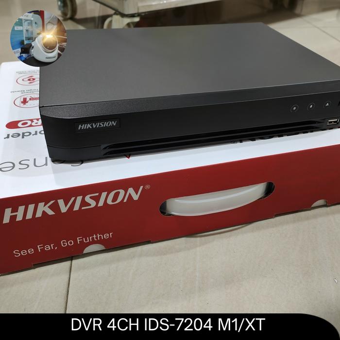 Hikvision DVR 7204 HQHI series recorder cctv DVR+1TB
