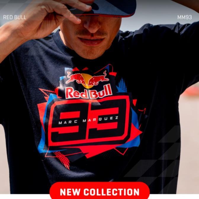 Gambar Gresini Racing MotoGP 2024 Marc Marquez Helmet Red Bull. Kaos Unisex - M dari Top Clas Store undefined Tokopedia