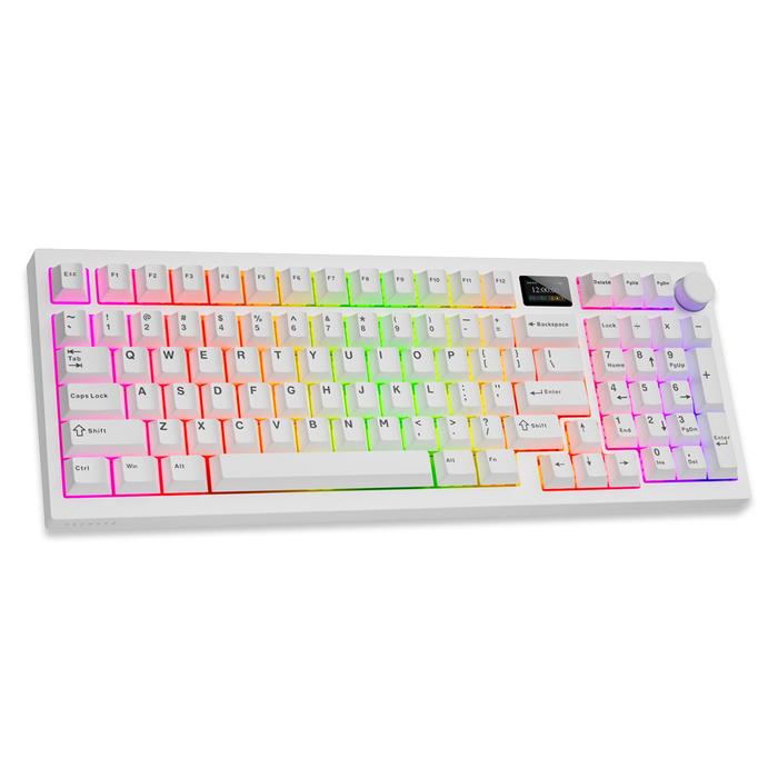 Black Tecware Spectre 96 gaming keyboard with brown switches