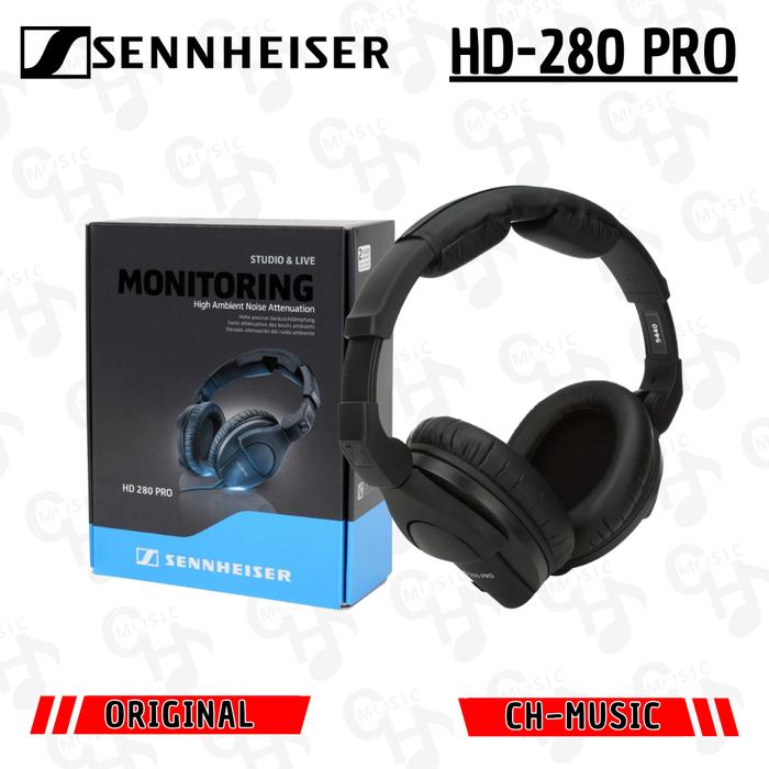 Jual Sennheiser HD 280 Pro Closed-back Studio and Live Monitoring