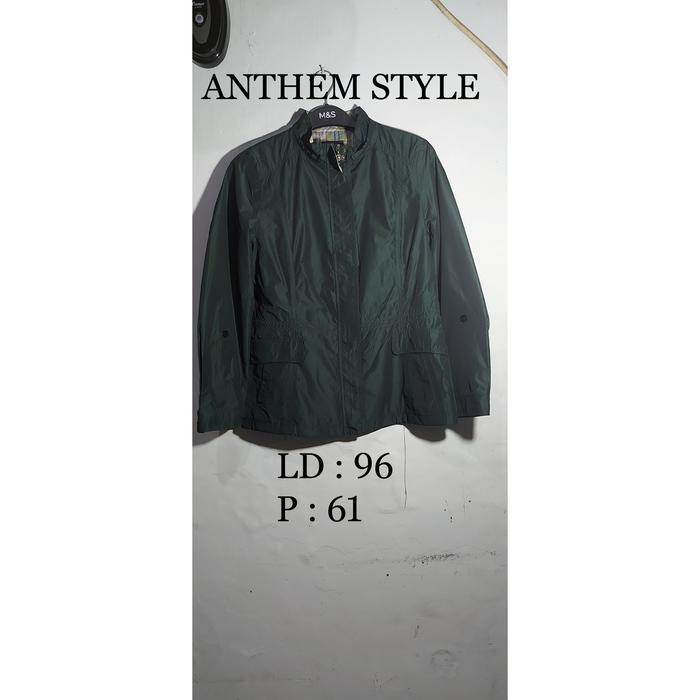Gambar Jacket Wind Breaker Anthem Style || Jaket Inner Polar Wanita dari Andromeda Cozme undefined Tokopedia