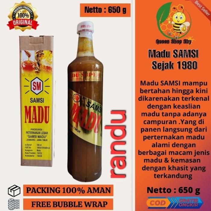 Gambar Madu Samsi 650 ml madu Murni Madu Asli Hutan Randu Kelengkeng Akasia Kaliandra Mangga - Randu, 650 ml dari CircuitHubb undefined 5 Tokopedia