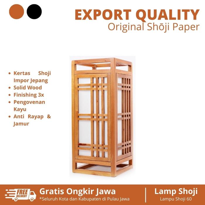 Gambar Lampu Hias Lantai Shoji 60 Unik Klasik Stand Lamp Lampu - Natural dari Tatami Indonesia Kab. Sidoarjo Tokopedia