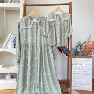 Gambar HANNAH TUNIK COUPLE MOM AND KIDS - MOSS GREEN, ANAK XS dari Kals and Frey undefined Tokopedia