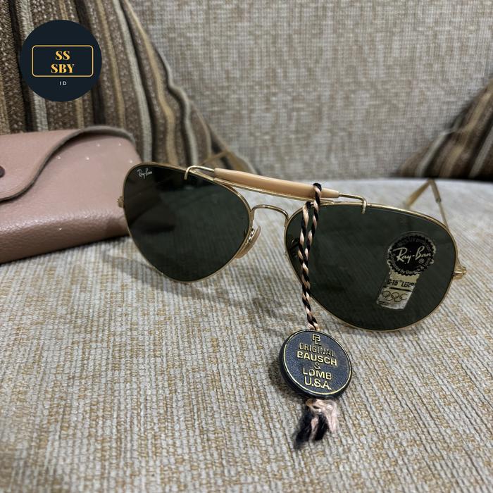 Jual (CLEARANCE SALE) KACAMATA HITAM RAY-BAN AVIATOR SUNGLASSES