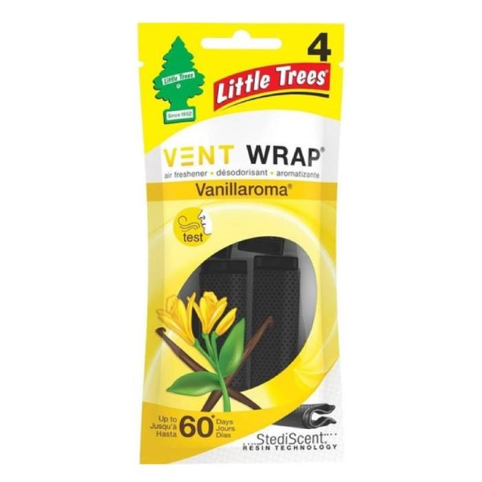 Gambar Little Trees Vent Wrap isi 4 pcs Pengharum Mobil Original USA BPOM - VENT - Vanila dari Unlimit Store undefined Tokopedia