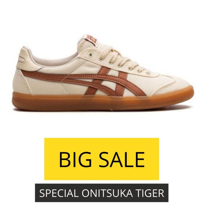 Gambar Sepatu Onitsuka Tiger Tokuten Cream Caravan Bworn - 36 dari Store Onitsuka Original undefined Tokopedia