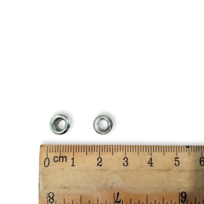 Gambar BACA DESKRIPSI, Mata Ayam Eyelet Set dan Paku Keling Untuk Tas, Spanduk, Dan Lainnya Diameter Lubang 4mm-22mm, Harga/12-144Pcs - 4mm, Silver dari Toko Mutiara Indah_NEW undefined Tokopedia