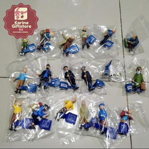 Gambar Figure Tintin Pajangan Tin Tin The Adventure With Label [Karina Giftstore] - RANDOM/ACAK dari Karina Giftstore undefined Tokopedia