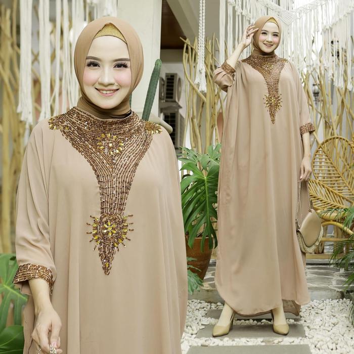 Gambar KAFTAN NADA - KAFTAN MEWAH BATU PERMATA - KAFTAN LEBARAN – KAFTAN JUMBO – KAFTAN MEWAH – KAFTAN MODERN-– KAFTAN POLOS – KAFTAN BORDIR – KAFTAN PAYET – KAFTAN PUTIH – KAFTAN CANTIK – KAFTAN PREMIUM-KAFTAN VELVET –KAFTAN SATIN terlaris - COKLAT,  Satu ukuran dari Diky purika undefined Tokopedia
