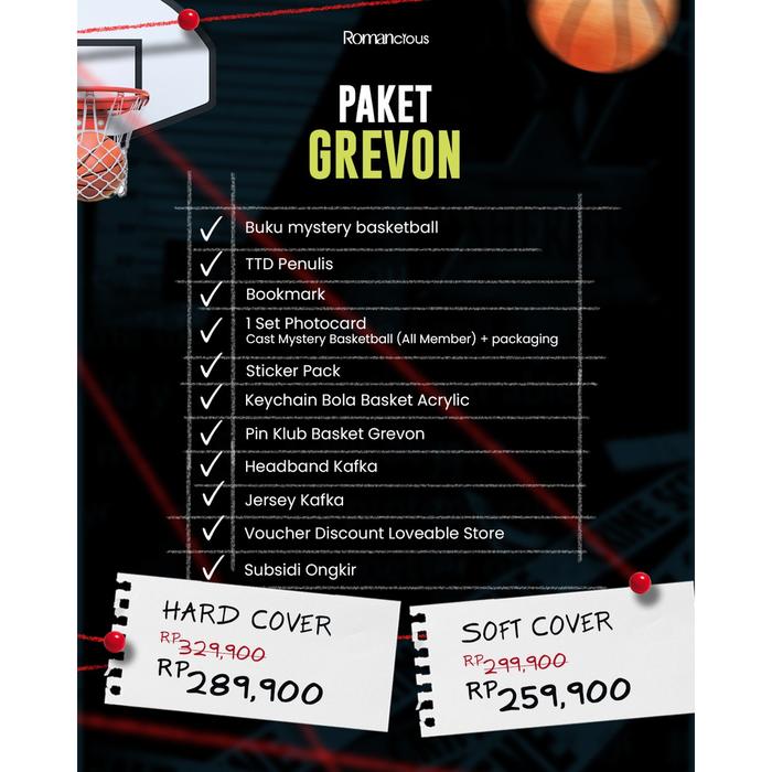 Gambar Buku Novel - Mystery Basketball - Tarisa - Romancious - Bumifiksi - Grevon Hc dari bumifiksijakarta undefined Tokopedia