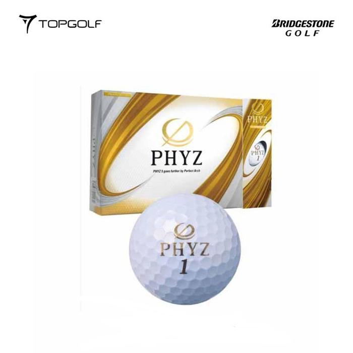 Gambar Ball Golf Bridgestone Phyz 5 91 PEARL - WHITE dari Topgolf Official undefined Tokopedia