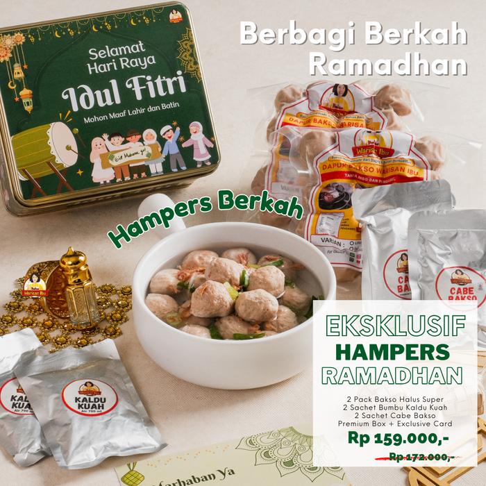 Gambar Parsel Ramadan Bakso Warisan Ibu Frozen Hampers Cantik Murah - Berkah dari Bakso Warisan Ibu SMG_NEW Kota Semarang Tokopedia