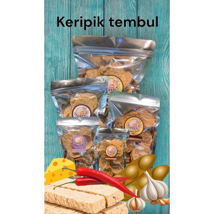 Gambar keripik tempe tembul berat 160 gr dari Tembulofficial undefined Tokopedia