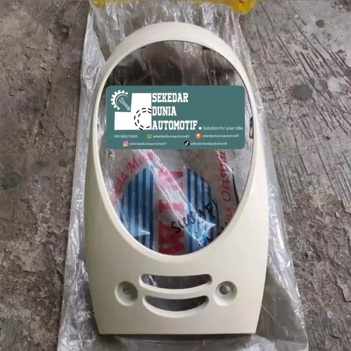 Gambar WIN Jual Satuan / Eceran Cover Bodi Scoopy FI / FI ESP Krem 2013-2016 - tameng depan dari sekedarduniaautomotif undefined Tokopedia