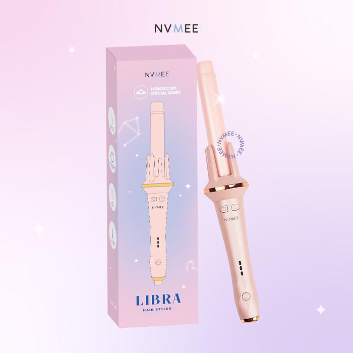 Gambar NVMEE - Catokan Keriting Keramik Otomatis Libra Hair Styler New Desain - Merah Muda dari NVMEE undefined Tokopedia