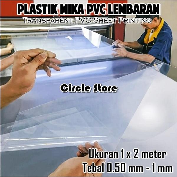 Gambar Plastik Mika PVC Frosted Kaku Sampul Agenda 70cm x 100cm Tebal 0.5mm - Trans Polos - Trans Garis dari Circle Store Official undefined 5 Tokopedia