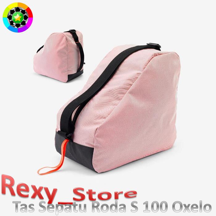 Pink Oxelo Skate Bag OXELO กระเป๋าสเก็ต รุ่น Fit 26 ลิตร Fit Skate Bag